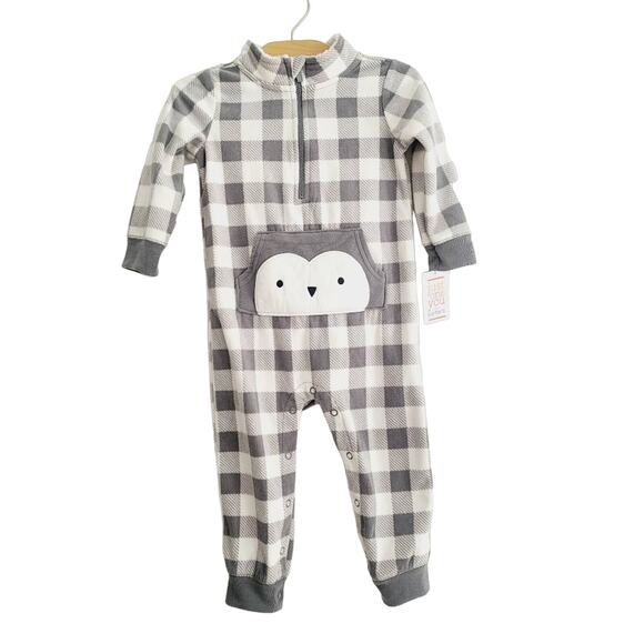 New 18M Carter's fleece one piece - Picture 1 of 4